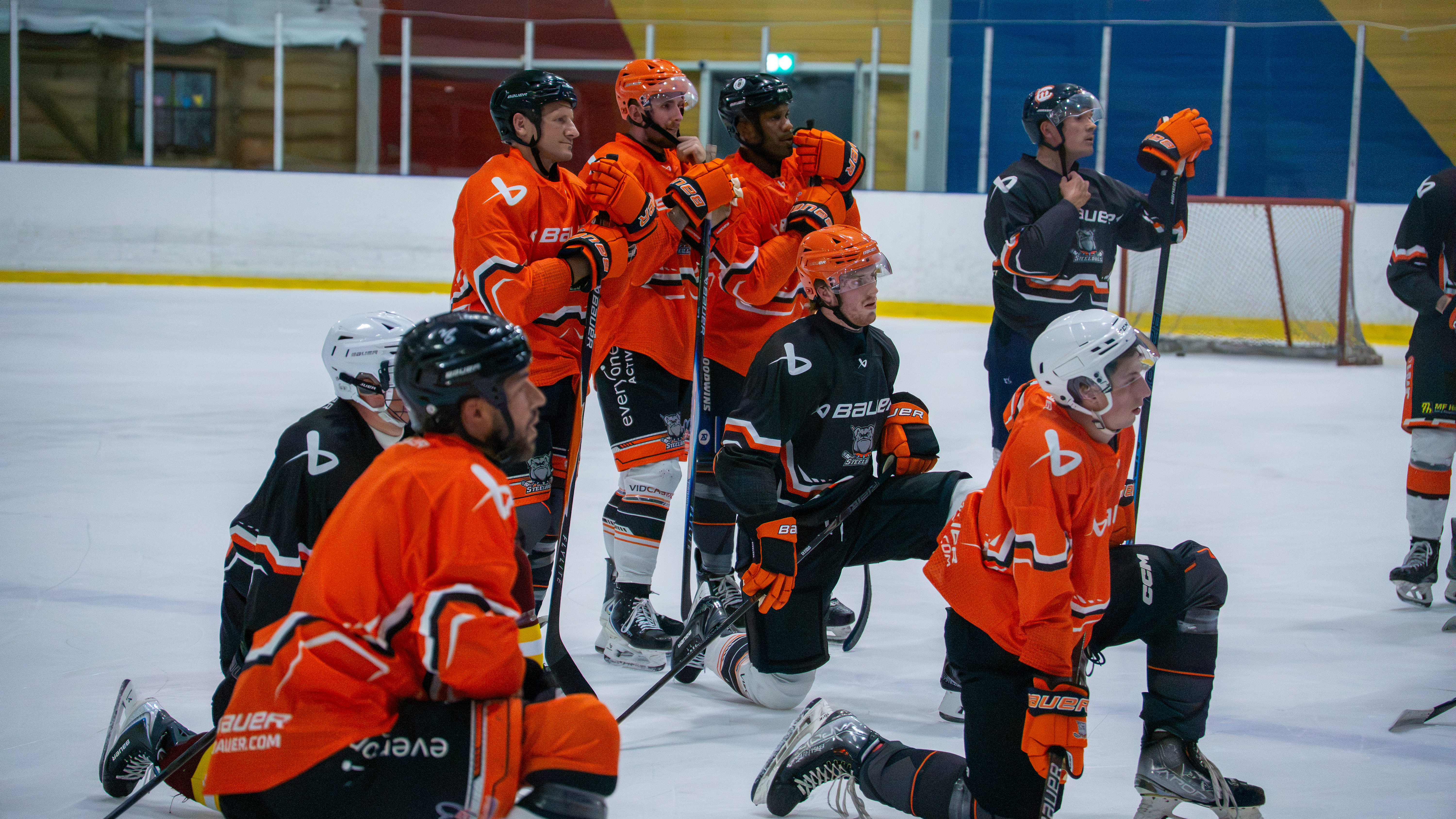 Sheffield Steeldogs pre-season training